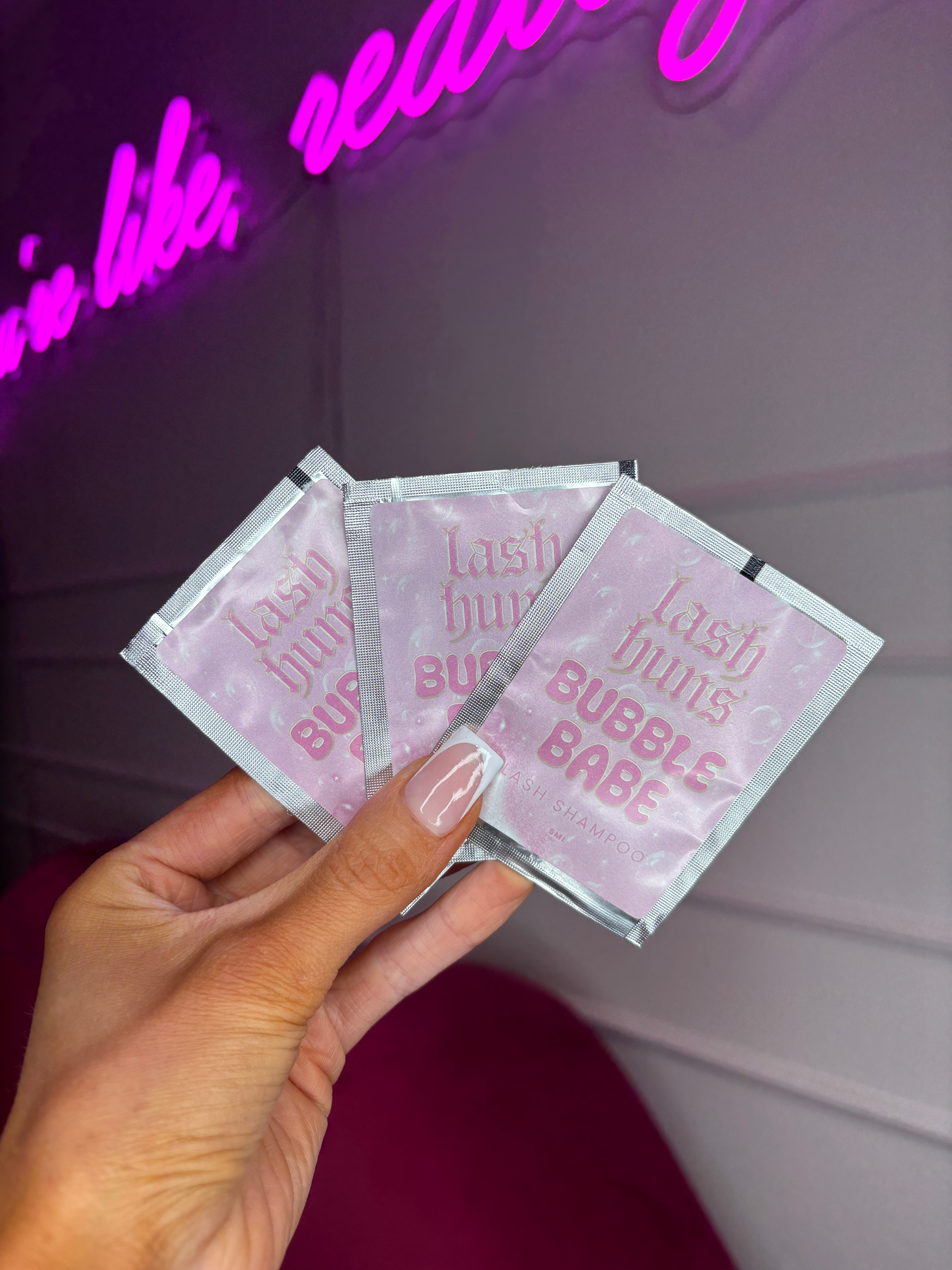 Lash Shampoo Sachets