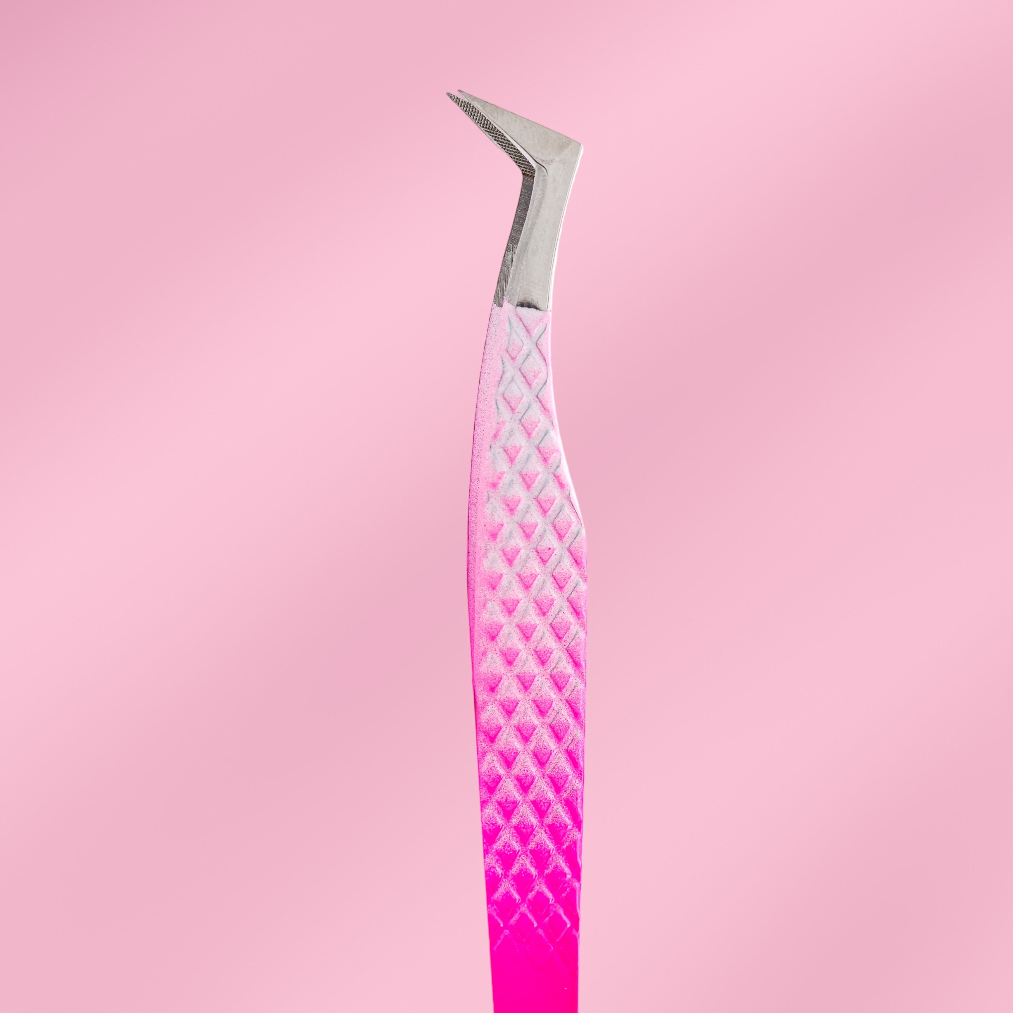 BABYCAKES-Fibre Grip Lash Tweezer-(Boot style)