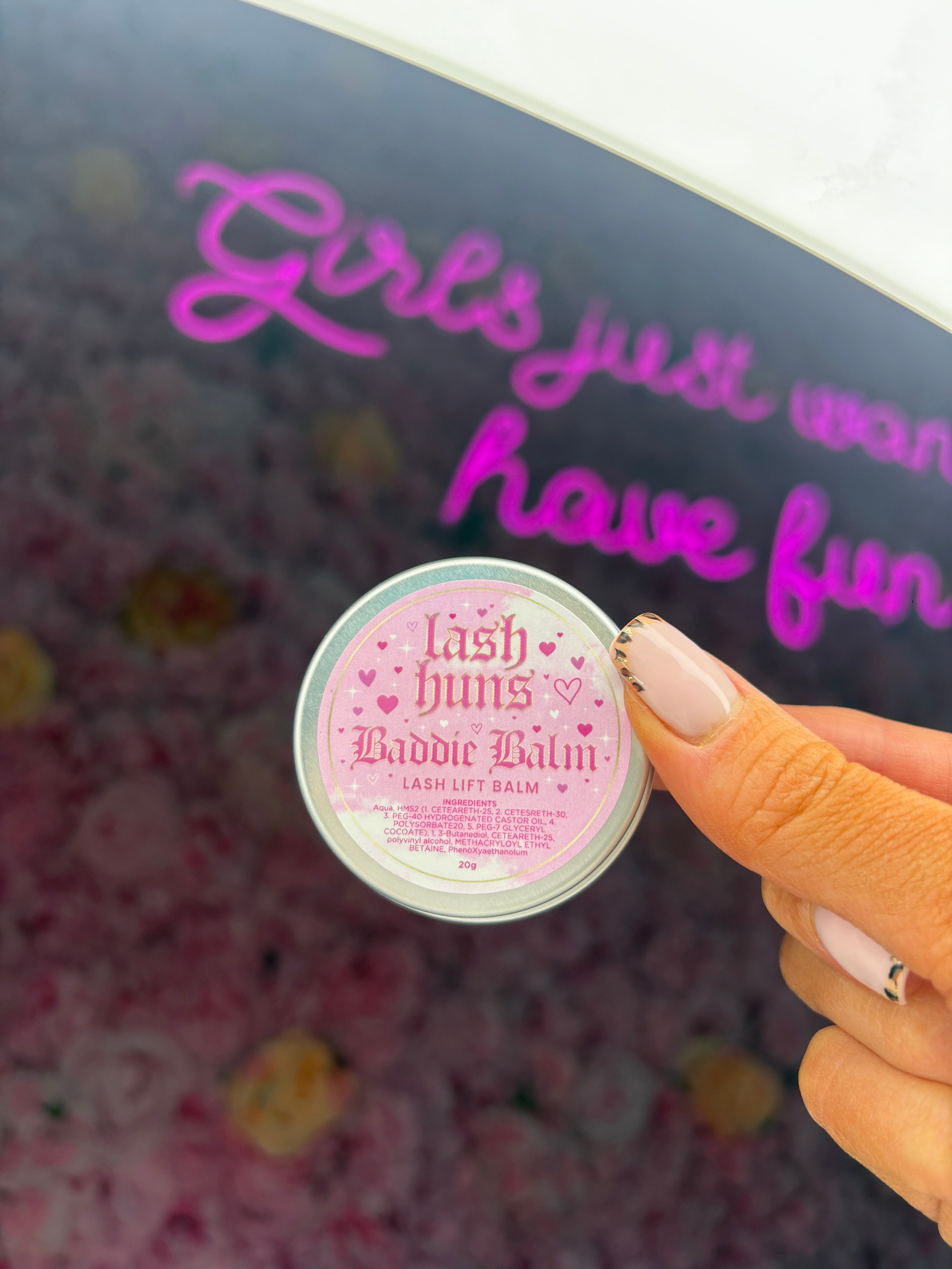 Baddie Balm Lash Lift Balm
