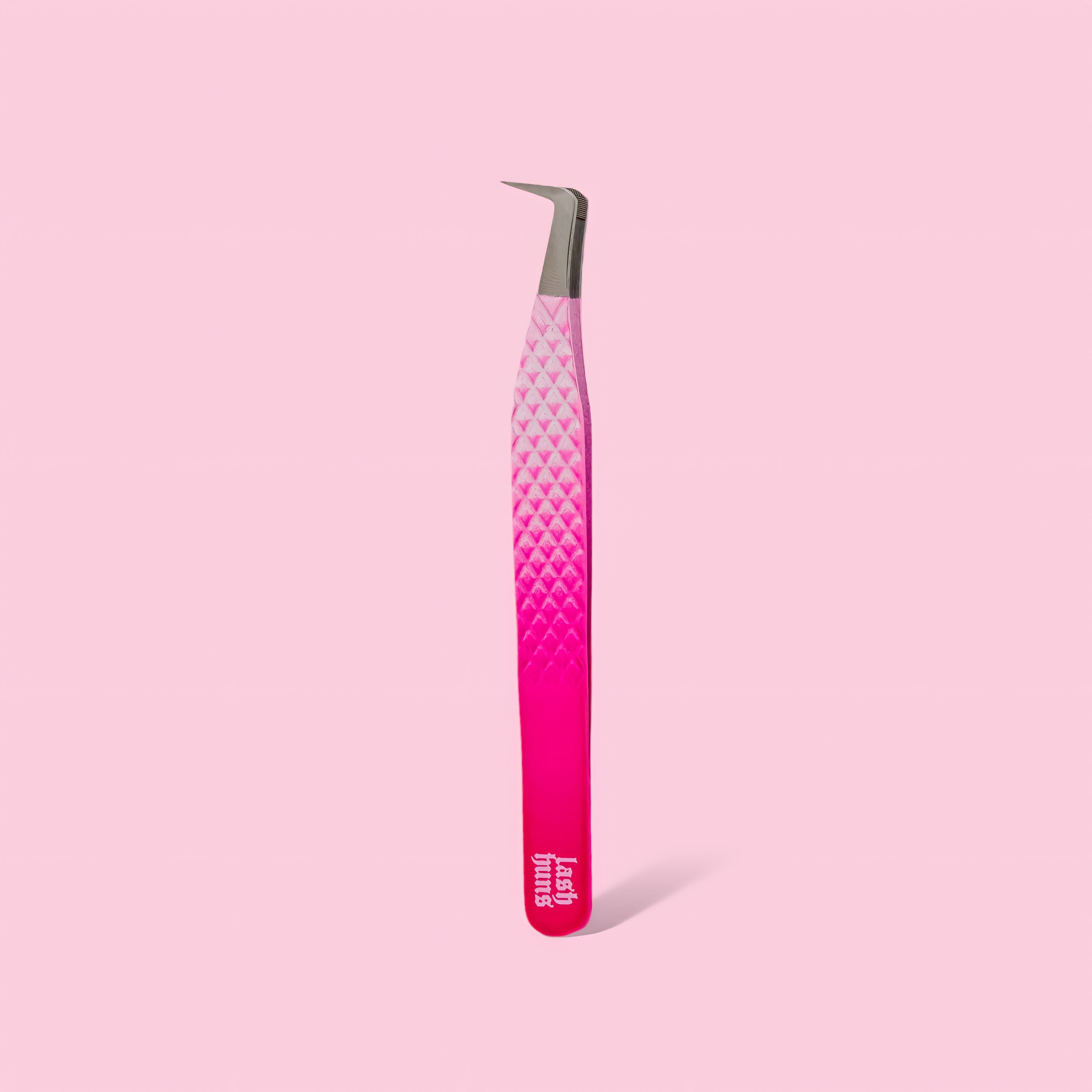 DOLL-Fibre Grip Lash Tweezer-(90 degree tweezer)