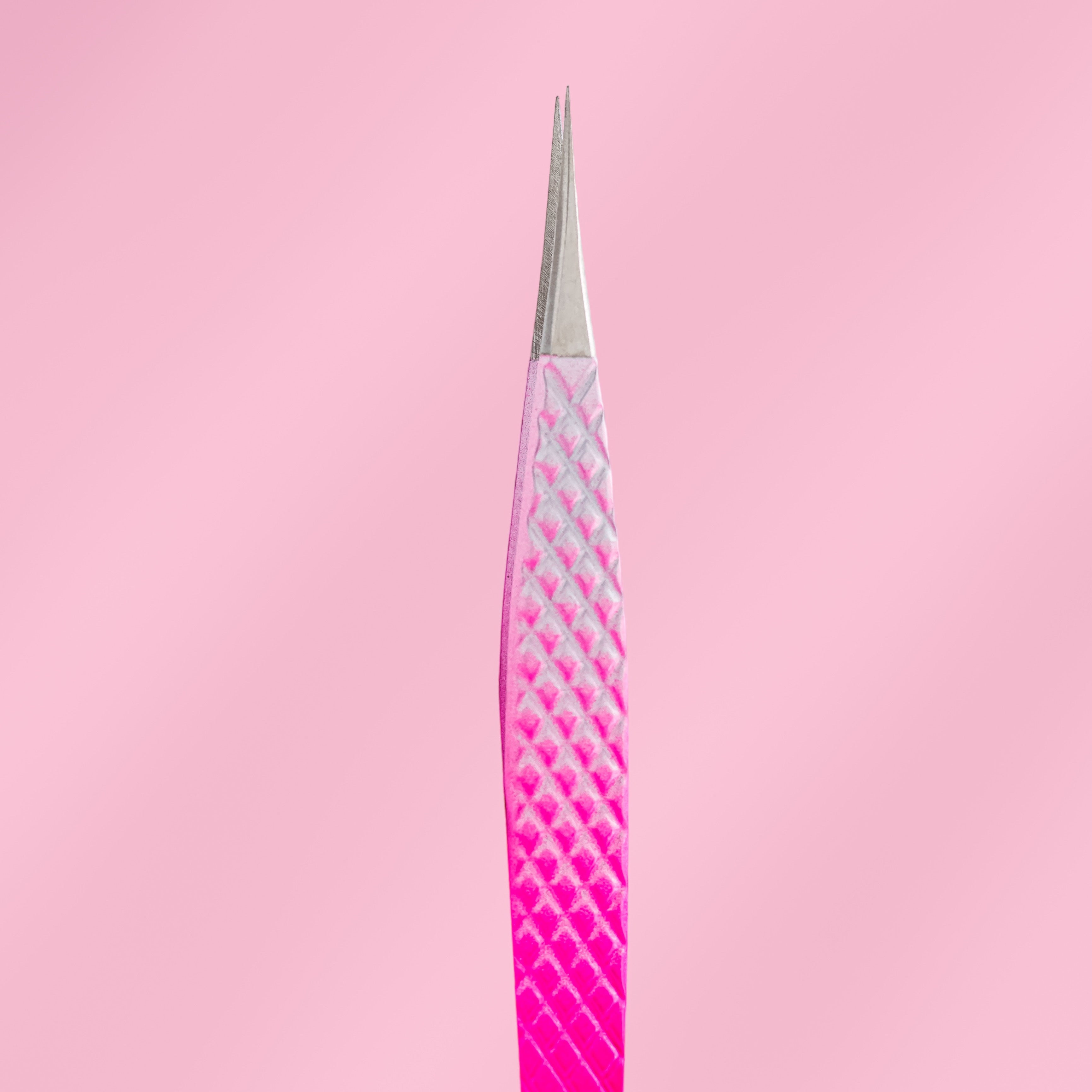HUNNI-Fibre Grip Lash Tweezer-(Straight tweezer)