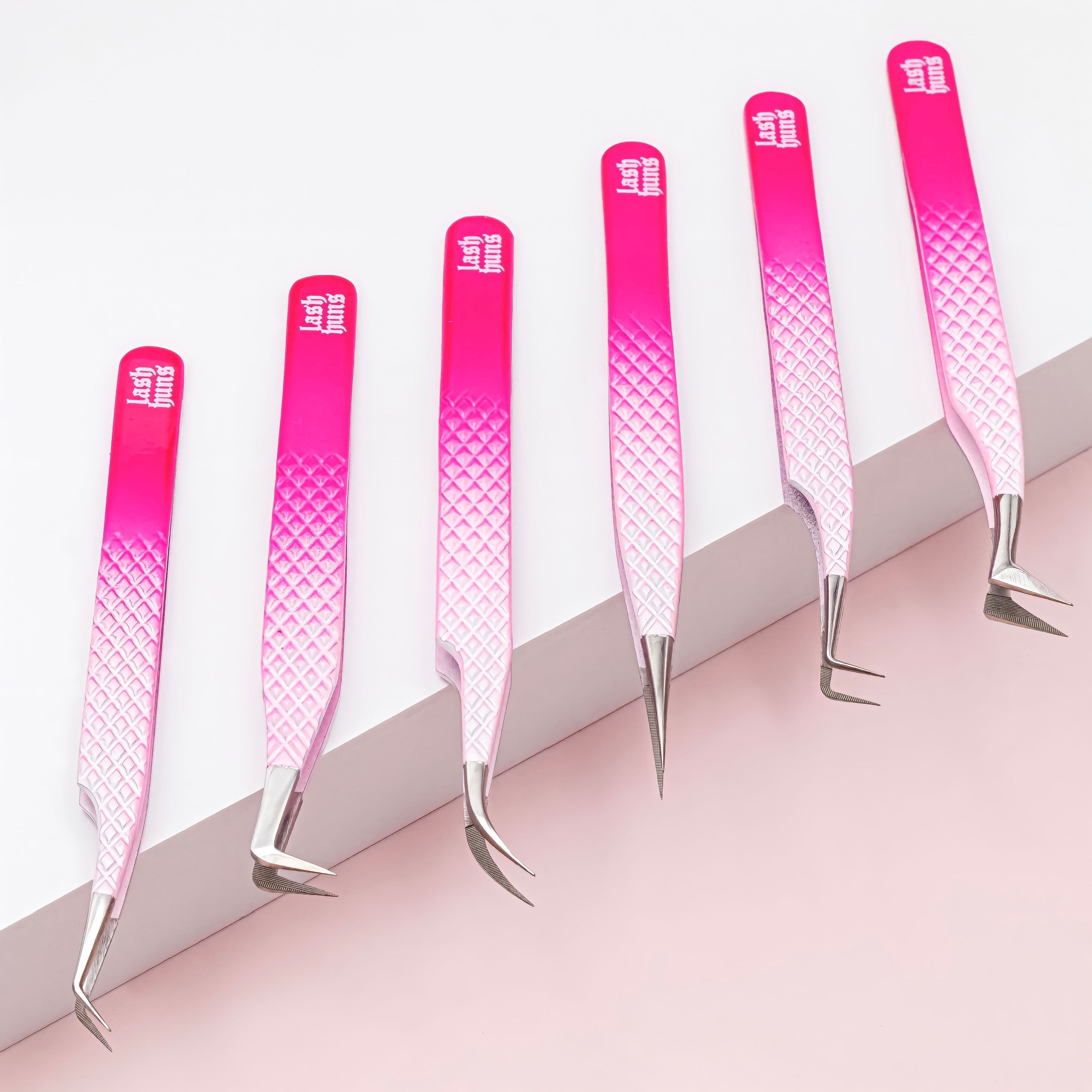 Full FIBER GRIP Tweezer Collection