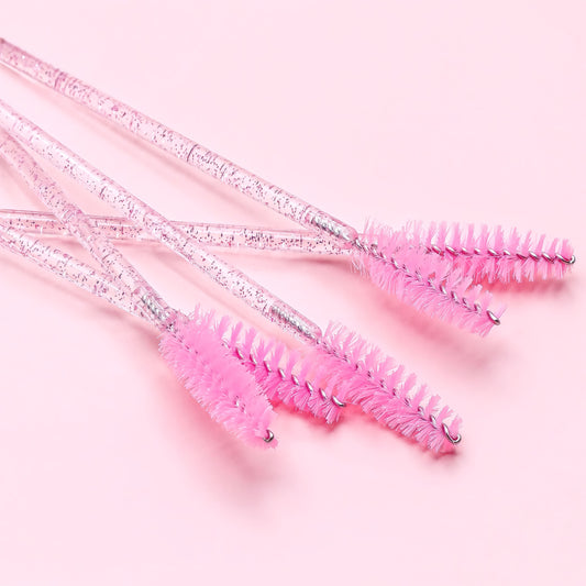 Glitter Pink Lash Spoolies